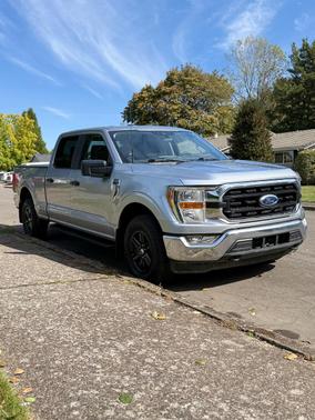 Silver 2022 Ford F-150 XLT