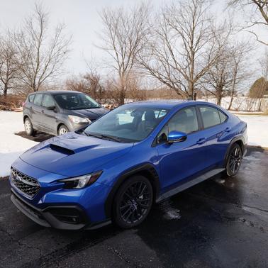 Blue 2022 Subaru WRX Premium