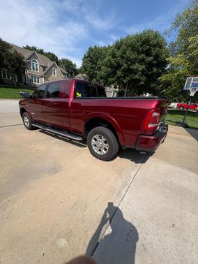 Red 2022 RAM 3500 Laramie