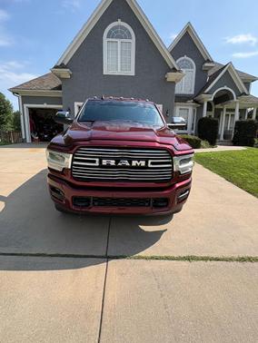 Red 2022 RAM 3500 Laramie