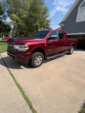 Red 2022 RAM 3500 Laramie