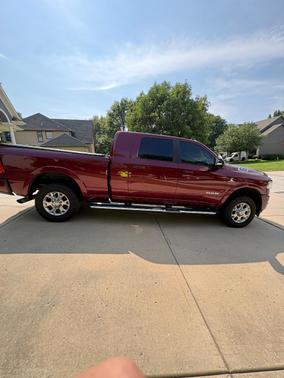 Red 2022 RAM 3500 Laramie