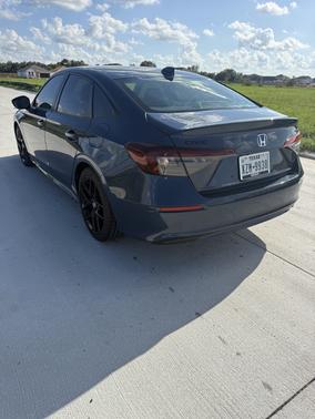 Blue 2026 Honda Civic Sport