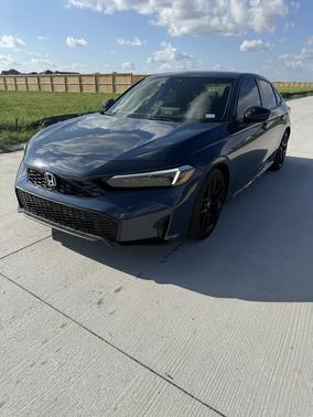 Blue 2026 Honda Civic Sport