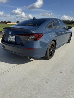Blue 2026 Honda Civic Sport