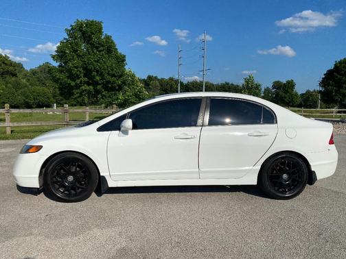 White 2008 Honda Civic LX
