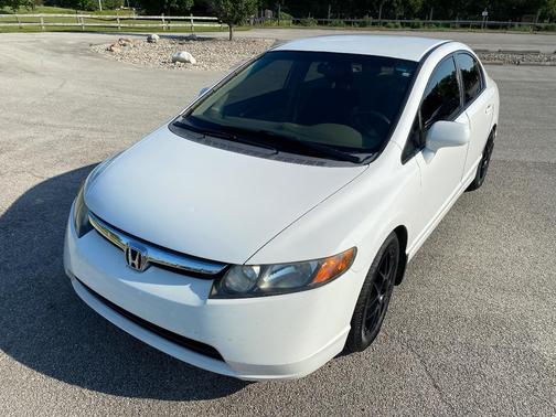 White 2008 Honda Civic LX