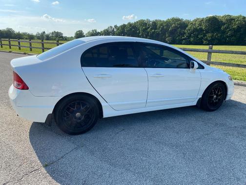 White 2008 Honda Civic LX