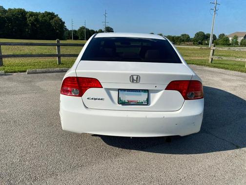 White 2008 Honda Civic LX