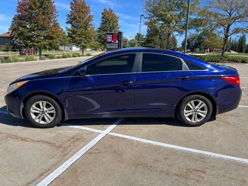 Blue 2012 Hyundai SONATA GLS