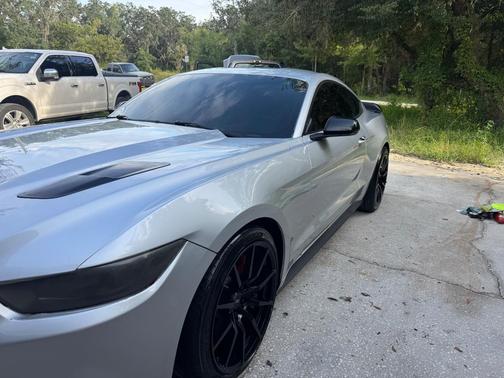 Silver 2016 Ford Mustang GT Premium
