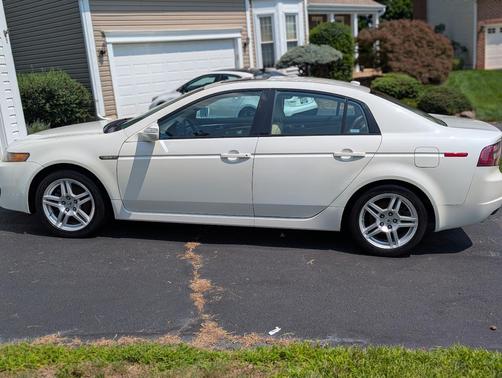 White 2008 Acura TL 3.2