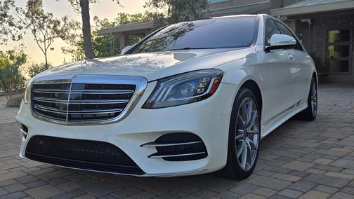 White 2020 Mercedes-Benz S-Class S 560