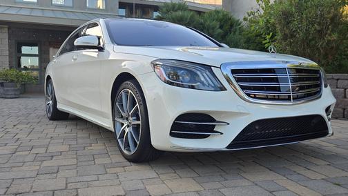 White 2020 Mercedes-Benz S-Class S 560