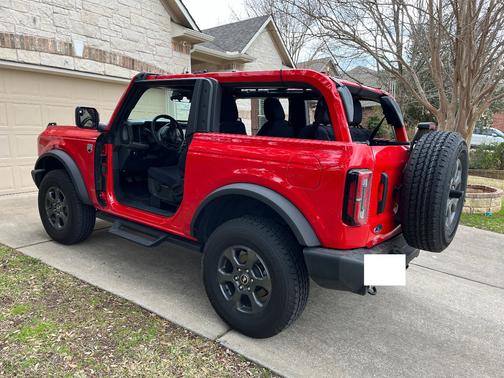 Red 2023 Ford Bronco Big Bend