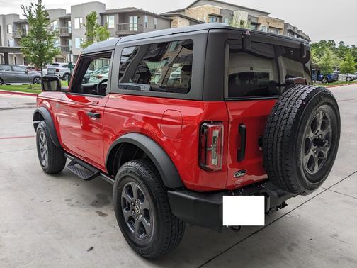 Red 2023 Ford Bronco Big Bend