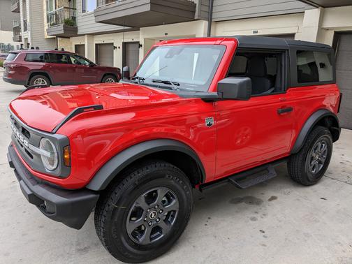 Red 2023 Ford Bronco Big Bend
