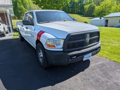 White 2012 RAM 2500 ST