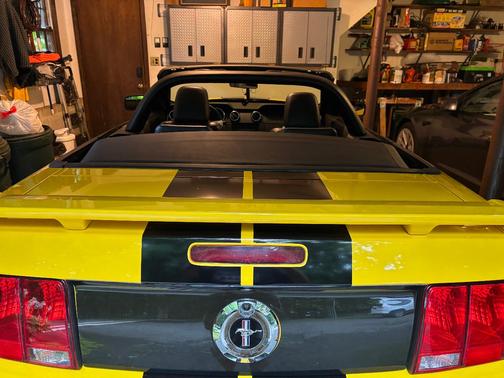 Yellow 2005 Ford Mustang Deluxe