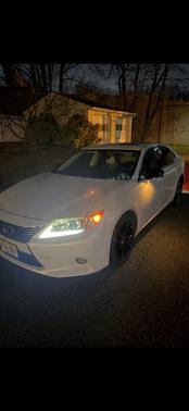 White 2015 Lexus ES 350 Crafted Line
