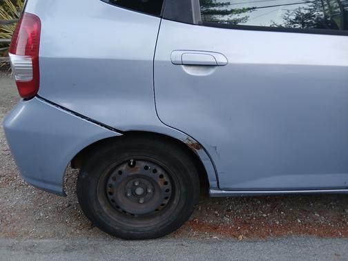 Blue 2008 Honda Fit Base