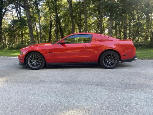 Red 2011 Ford Mustang GT