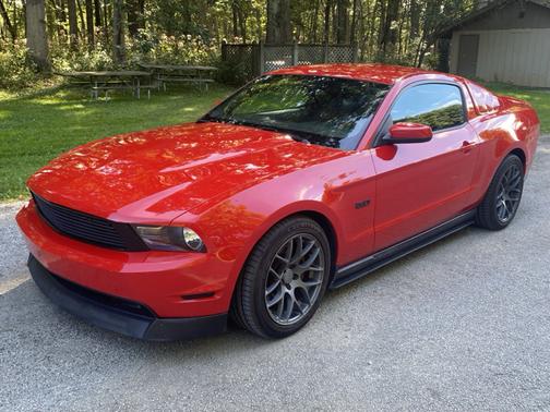 Red 2011 Ford Mustang GT