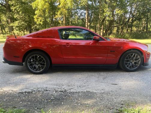 Red 2011 Ford Mustang GT