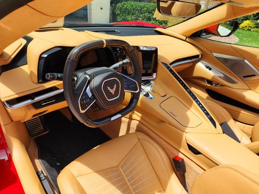 Red 2024 Chevrolet Corvette Z06 w/3LZ