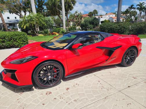 Red 2024 Chevrolet Corvette Z06 w/3LZ
