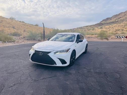 White 2021 Lexus ES 350 F Sport