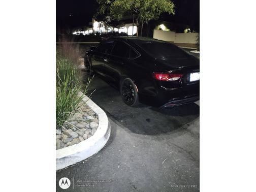 Black 2015 Chrysler 200 Limited