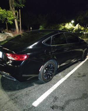 Black 2015 Chrysler 200 Limited