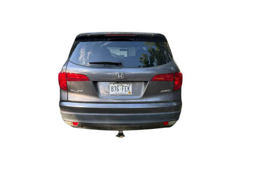 Gray 2017 Honda Pilot LX