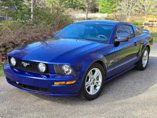 Blue 2005 Ford Mustang GT