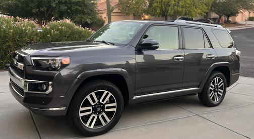 Gray 2017 Toyota 4Runner Limited