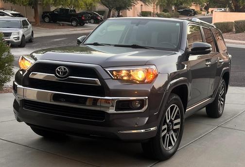 Gray 2017 Toyota 4Runner Limited