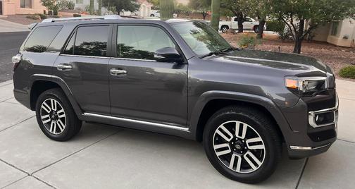 Gray 2017 Toyota 4Runner Limited