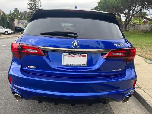 Blue 2019 Acura MDX 3.5L Technology & A-Spec Pkgs