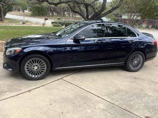Blue 2015 Mercedes-Benz C-Class C 300 Luxury