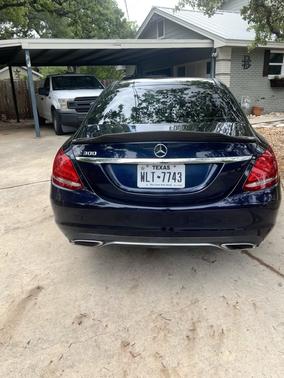 Blue 2015 Mercedes-Benz C-Class C 300 Luxury