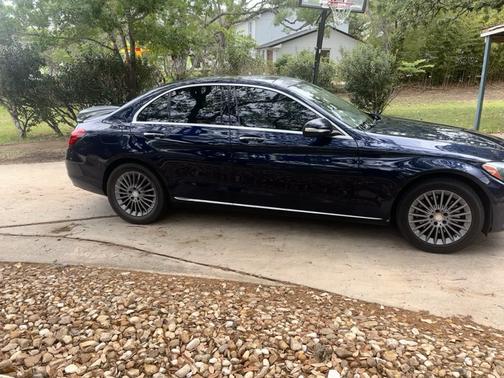 Blue 2015 Mercedes-Benz C-Class C 300 Luxury
