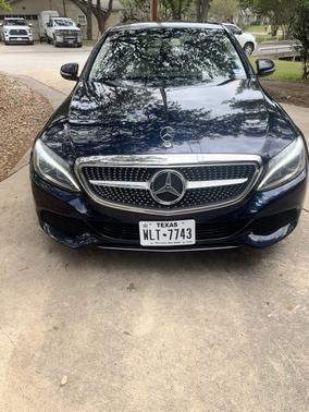 Blue 2015 Mercedes-Benz C-Class C 300 Luxury