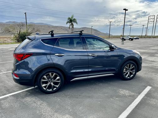 Blue 2017 Hyundai Santa Fe Sport 2.0L Turbo Ultimate