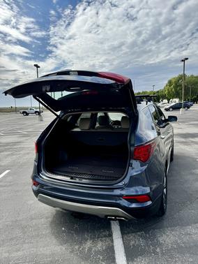 Blue 2017 Hyundai Santa Fe Sport 2.0L Turbo Ultimate