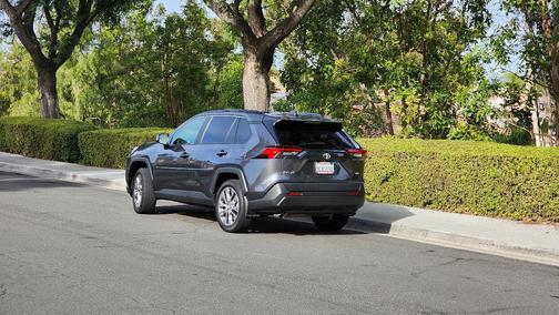 Gray 2022 Toyota RAV4 XLE Premium