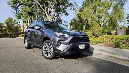 Gray 2022 Toyota RAV4 XLE Premium