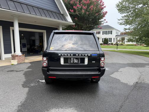 Black 2012 Land Rover Range Rover HSE