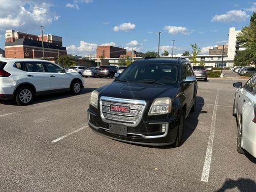 Black 2017 GMC Terrain Denali