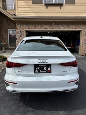 White 2024 Audi A3 Premium